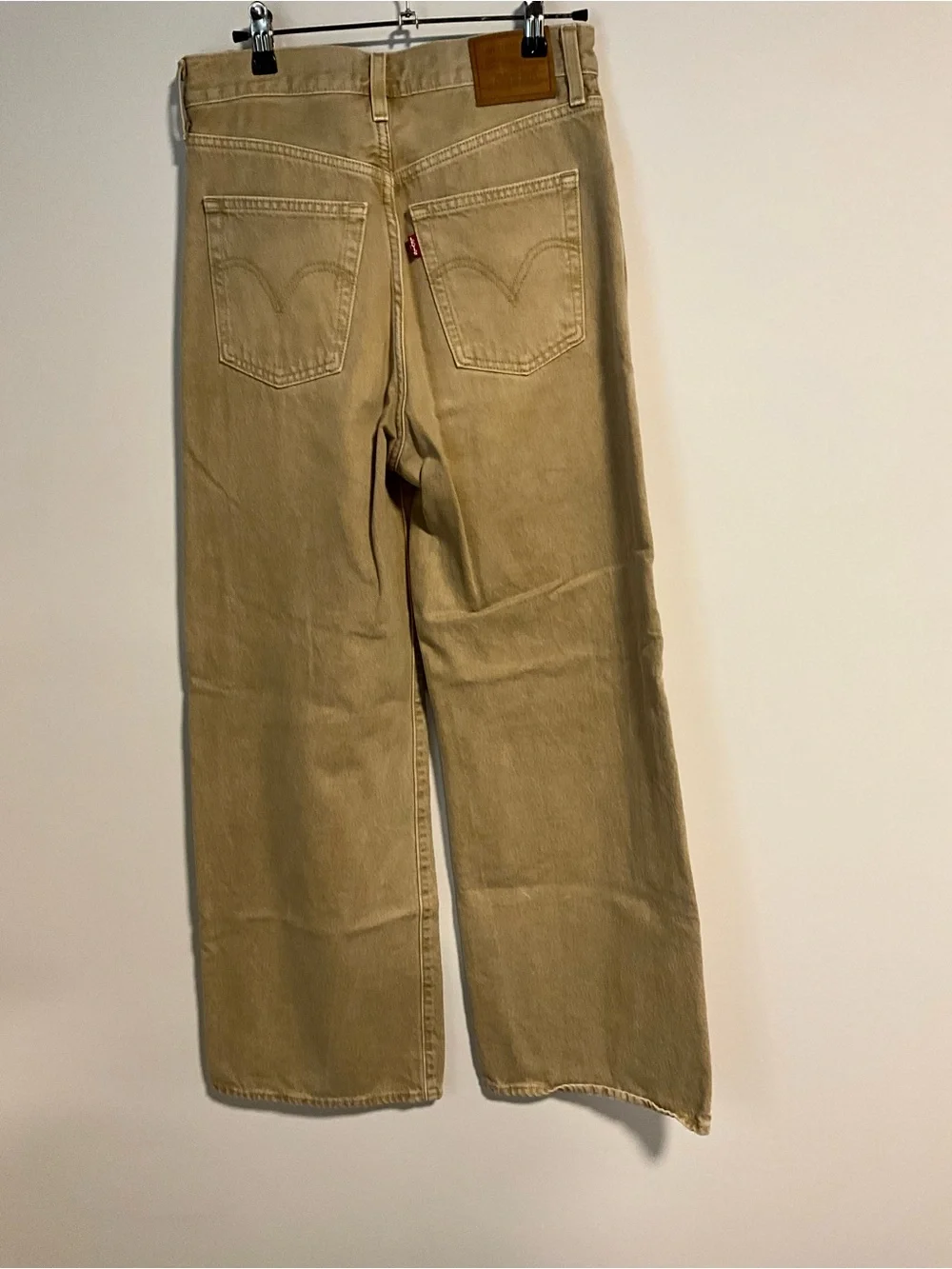 Levi’s Ribcage Wide Leg Jeans Scraped Travertine 27x30